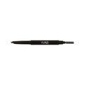 Black eyebrow pencil with spooly tip and MANI branding for flawless brow definition