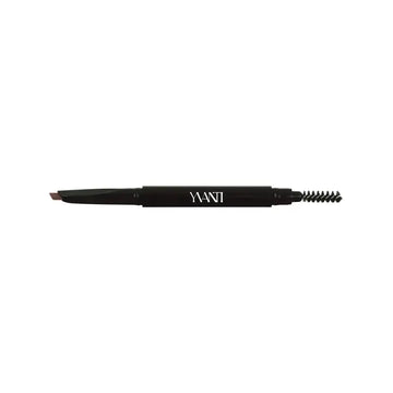 Black eyebrow pencil with spooly tip and MANI branding for flawless brow definition