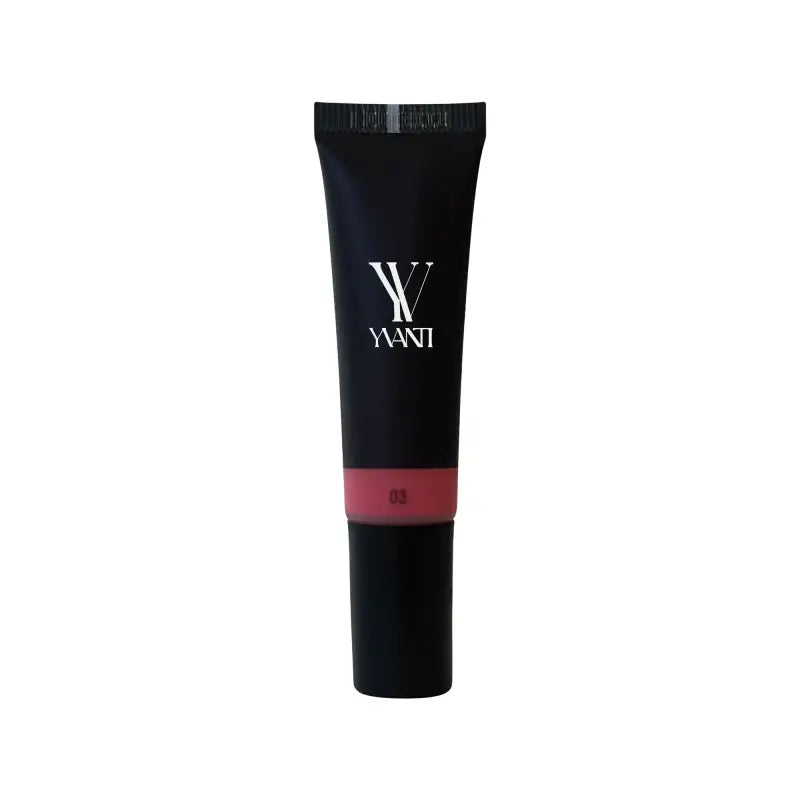 Black tube of Vant Aevanti Liquid Blush - Pinch with pink accent, featuring a buildable formula